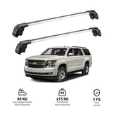 CHEVROLET SUBURBAN 2015-2020 TRX2 Thunder Carrier Barres transversales pour galerie de toit 2 barres